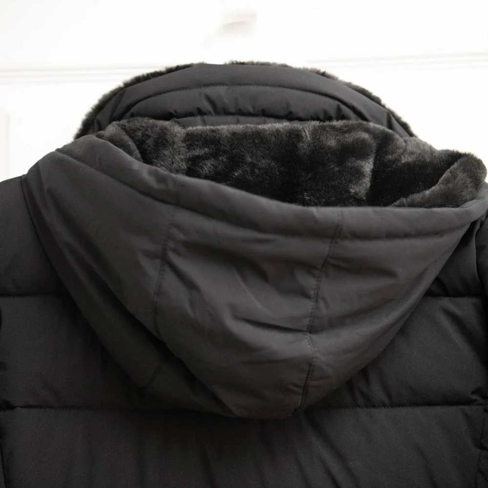 Andrew Marc Puffer Coat NWOT Sz S Cozy Minimalist GorpCore Chic